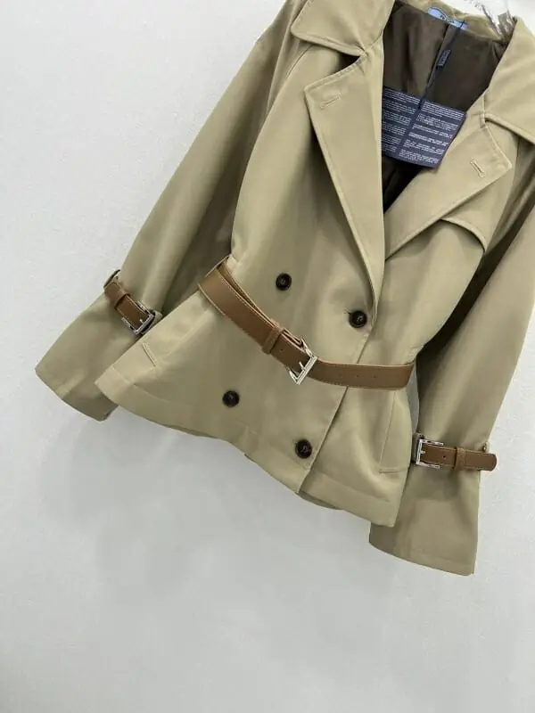 prada coat manches longues pour femme s_12375373